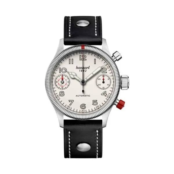 Hanhart Montre Hanhart Pioneer TwinDicator Automatique diamètre 45 mm- 731.200-0010
