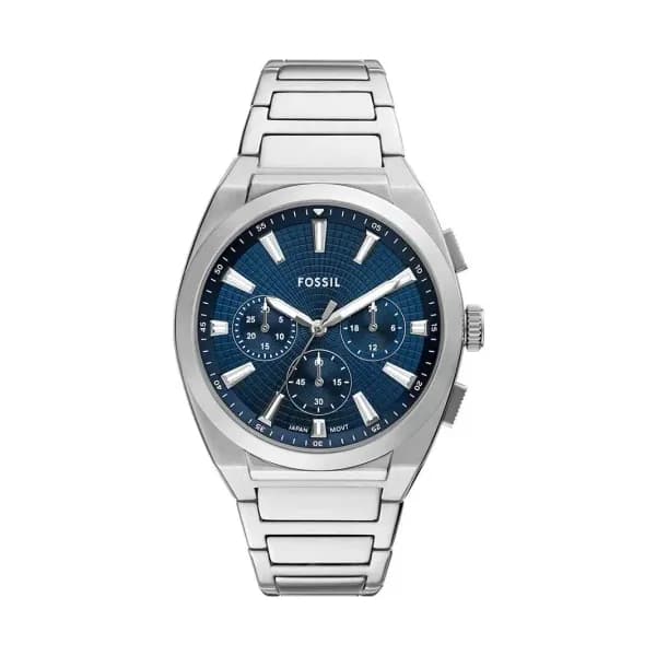 Fossil Montre Fossil Collection Everett en Acier Argenté