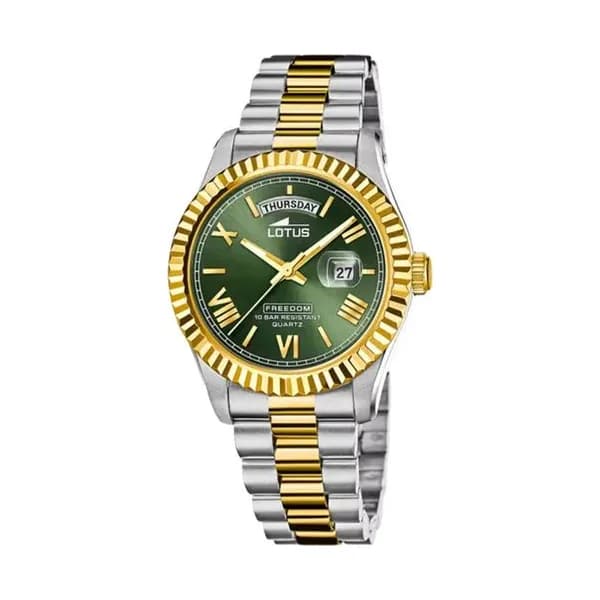 Lotus Montres Montre Lotus en Acier et PVD Bicolore