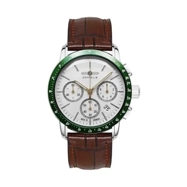 Zeppelin Montre Zeppelin New York Quartz Cadran Blanc - 88784