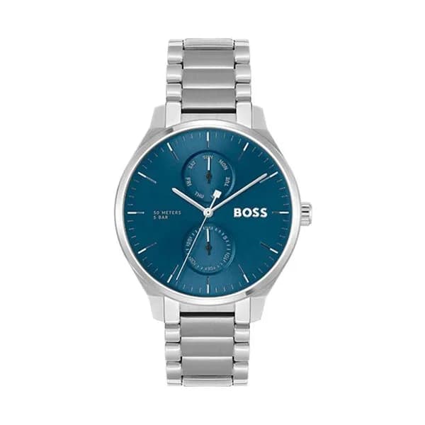 Hugo Boss Montre Boss Collection Business Tyler en Acier Argenté