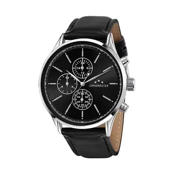 Chronostar Montre Analogique Homme Chronostar Cuir Noir R3751300002