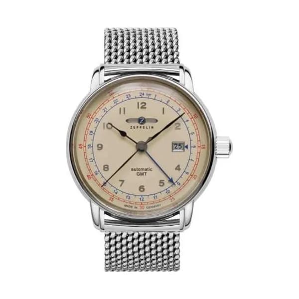Zeppelin Montre Zeppelin LZ 126 Los Angeles Auto Automatique Cadran Beige - 7668M5