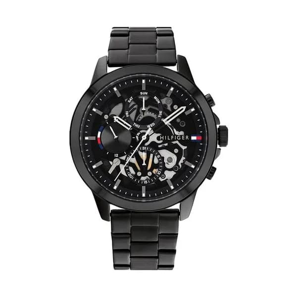 Tommy Hilfiger Montre Tommy Hilfiger en Acier Noir