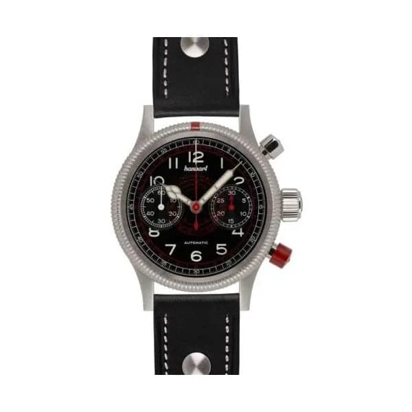 Hanhart Montre Hanhart Pioneer TachyTele Automatique diamètre 40 mm- 712.210-0010