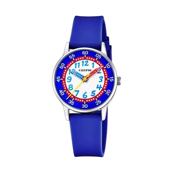 Calypso Montre Calypso Collection My First Watch en Silicone Bleu
