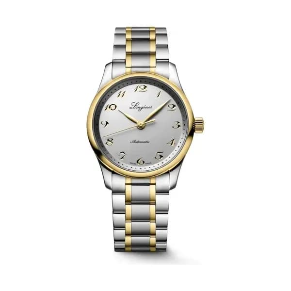 Longines Montre Longines Master Collection 34mm Index Doré Bracelet Acier