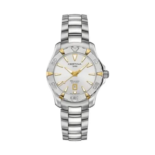 Certina Montre Certina DS Action Lady 34mm Quartz Cadran Argent