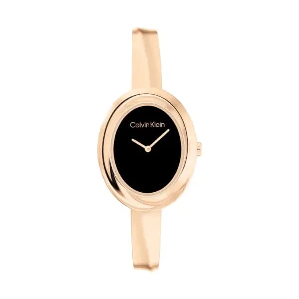 Calvin Klein Montre Calvin Klein Twisted Bezel Noir