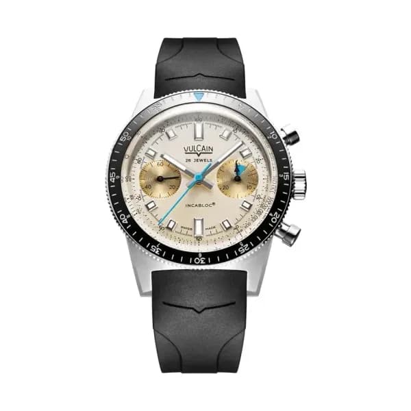 Vulcain Montre Skindiver Chronograph Sable & Azur Vulcain x Ocarat - Edition Limitée 20 exemplaires