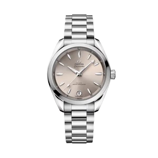 Omega Seamaster 34 mm, acier sur acier