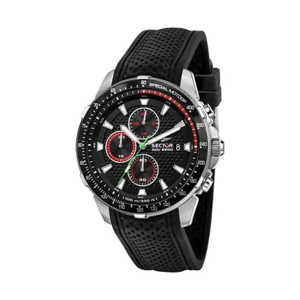 Sector Montre Homme SECTOR ADV2500 en Silicone Noir