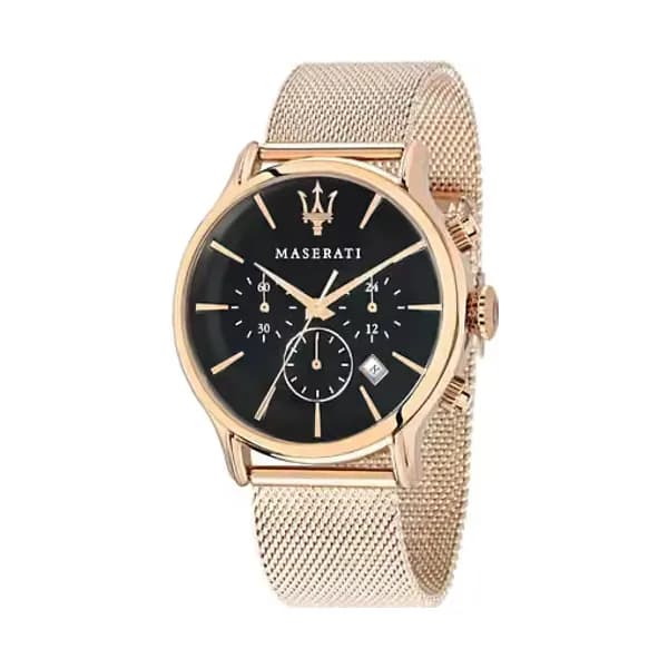 Maserati Montre Homme MASERATI en Métal Jaune Etanche