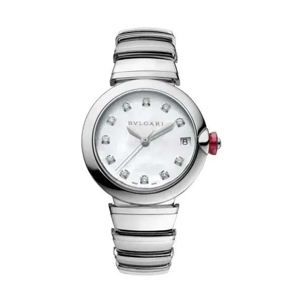 Bulgari Montre automatique Femme Lucea Blanc