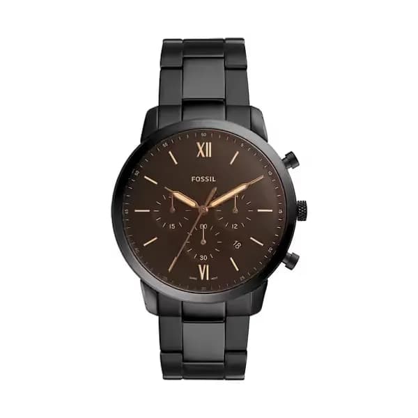 Fossil Montre Analogique Homme Fossil Acier Noir FS5525
