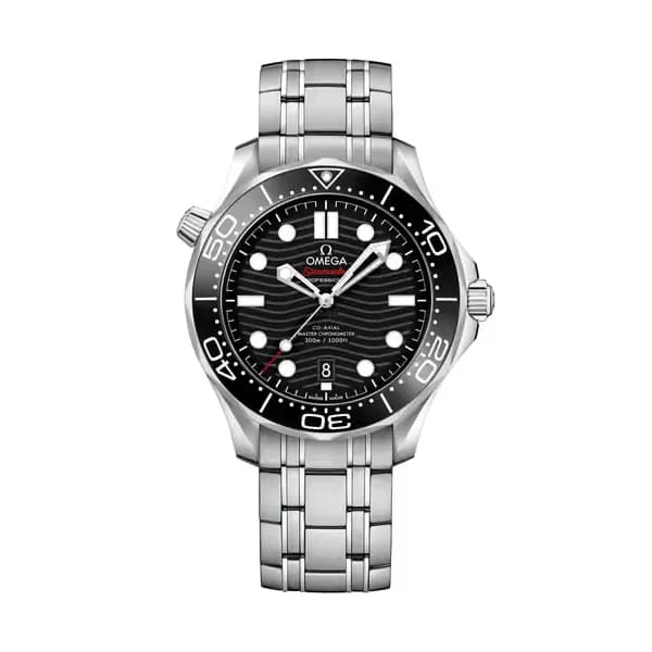 Omega Seamaster 42 mm, acier sur acier