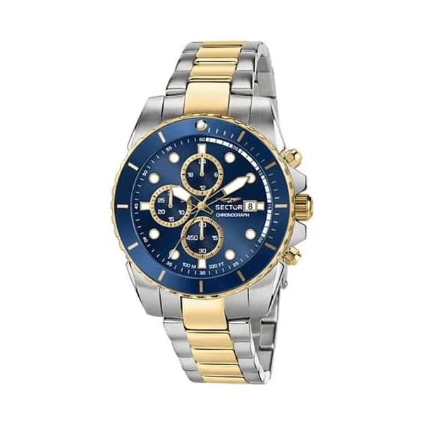 Sector Montre Analogique Homme Sector Acier Bicolore R3273776001 - Cleor