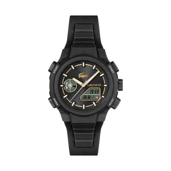 Lacoste Montre Lacoste Collection LC33 en Silicone Noir