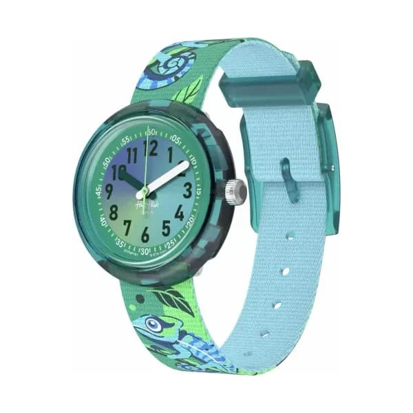Flik Flak Montre quartz Garçon Friends fur-ever Vert