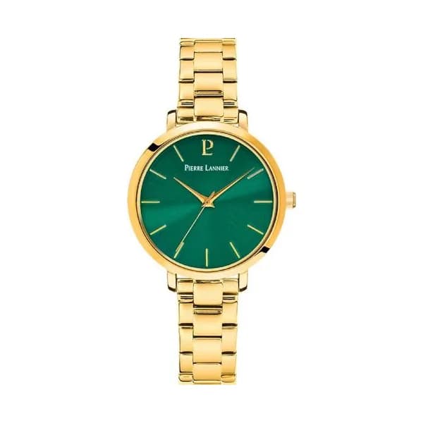 Pierre Lannier Montre Pierre Lannier Collection Chouquette en Acier et PVD Doré
