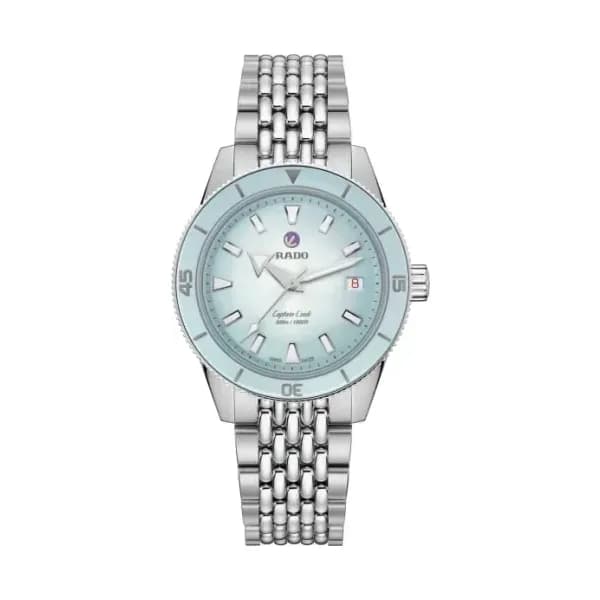 Rado Montre Rado Captain Cook Automatic Cadran Turquoise 39.0 mm