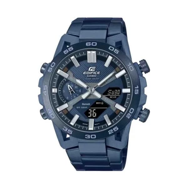 Casio Edifice Montre Casio Edifice - Sospensione - Bleu Marine - ECB-2000CB-2A