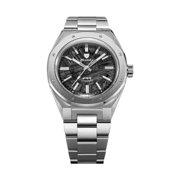 Nivada Grenchen Montre F77 41 Meteorite No Date 68041A77C