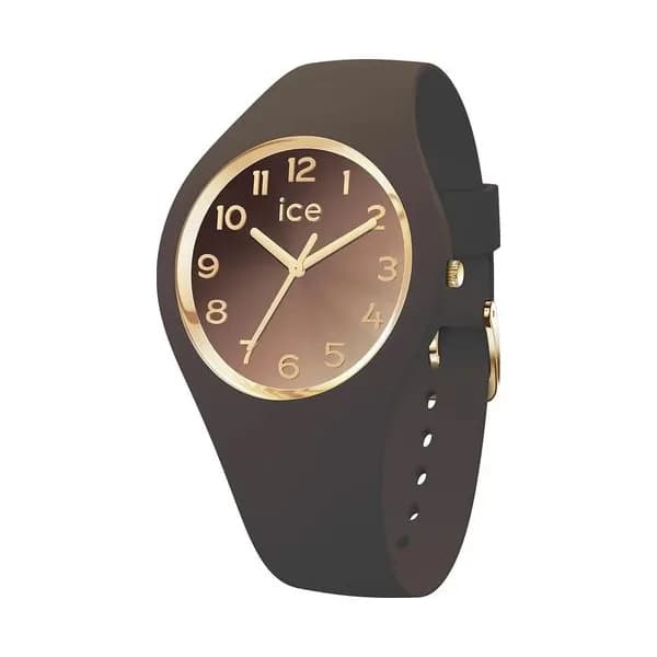 Ice Watch Montre Ice Watch Collection Ice Sunset en Silicone Marron