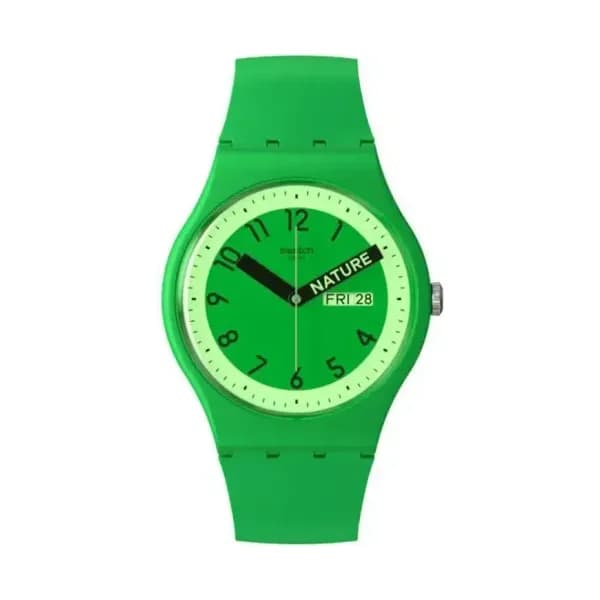 Swatch Montre Proudly Green SO29G704