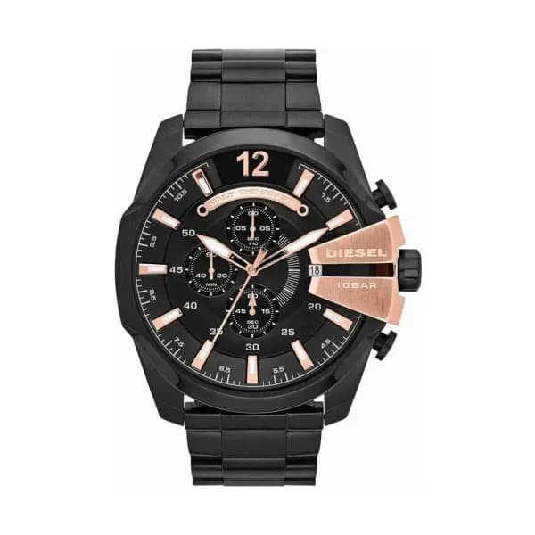 Diesel Montre Analogique Homme Diesel Acier Noir DZ4309