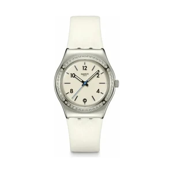 Swatch Montre quartz Femme Irony medium Blanc