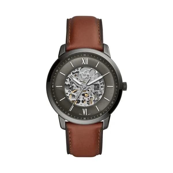 Fossil Montre Automatique Fossil Collection Automatic en Cuir Marron