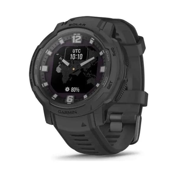 Garmin Montre Garmin Instinct Crossover Solar - Graphite 45 mm- 010-02730-01