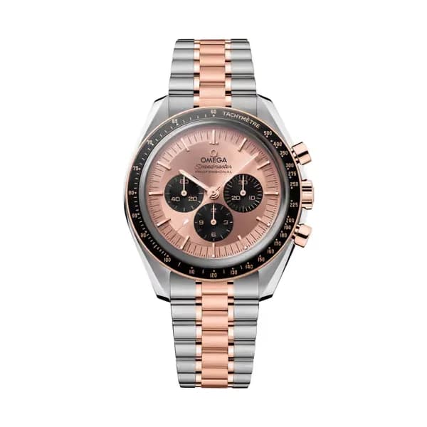 Omega Speedmaster 42 mm, acier - or « Sedna™ » sur acier - or « Sedna™ »