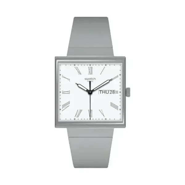 Swatch Montre Bioceramic What if Gray? SO34M700