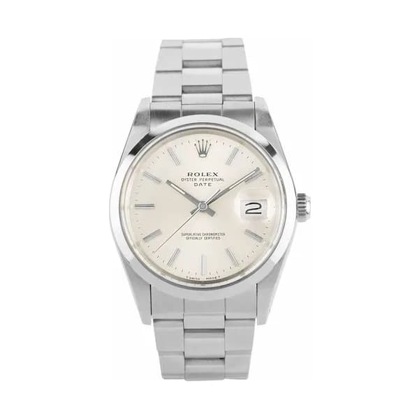 Rolex Montre Rolex Oyster Perpetual Date 15000 automatique 34 mm 1988