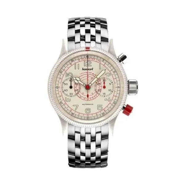 Hanhart Montre Hanhart Pioneer TachyTele Automatique diamètre 40 mm- 712.200-6428