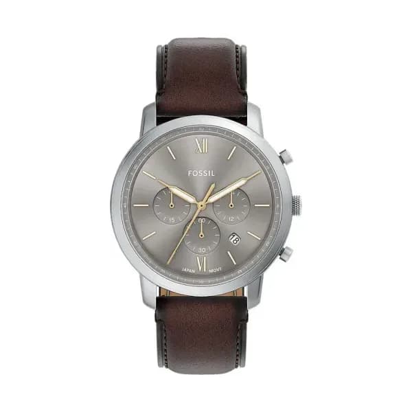 Fossil Montre Fossil Collection Neutra en Cuir Marron