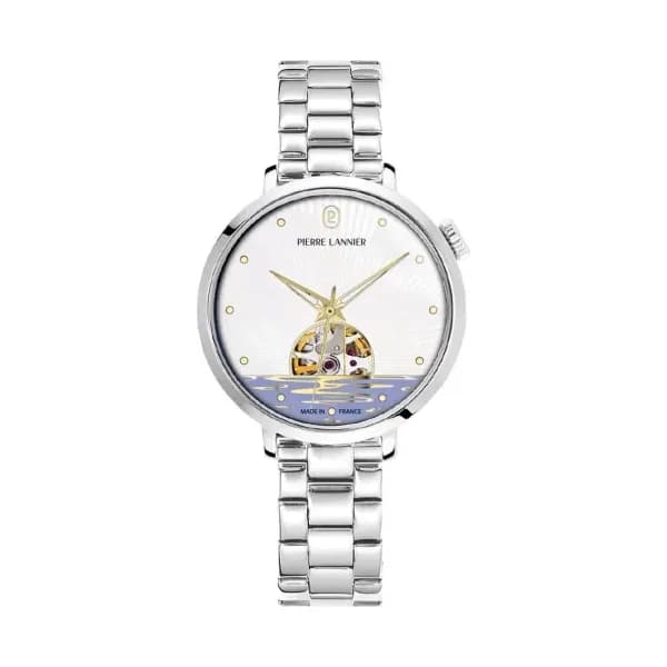 Pierre Lannier Montre Pierre Lannier Australe Nacre Blanche