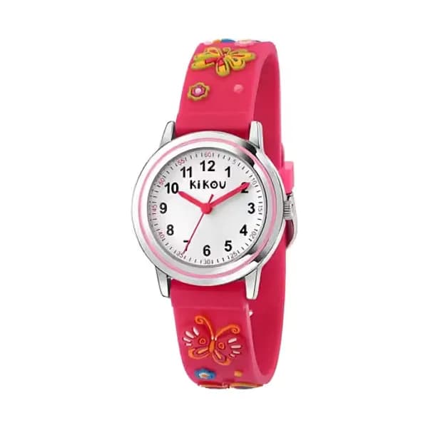 Kikou Montre Analogique Enfant Kikou Silicone Rouge R4551101501