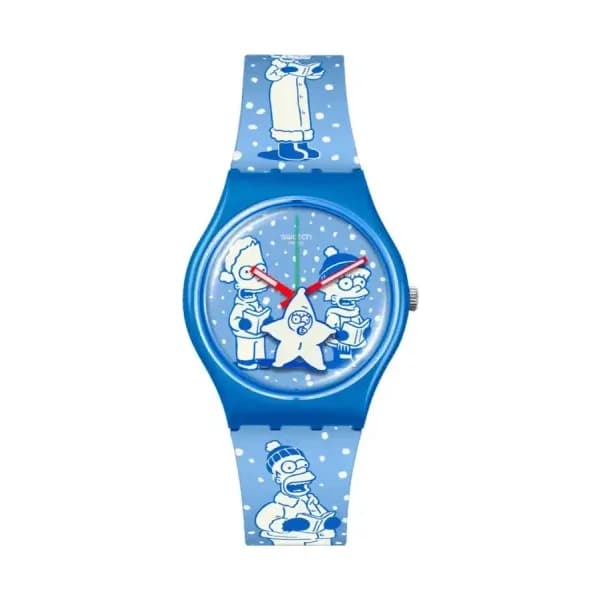 Swatch Montre Swatch x the Simpsons Tidingsof Joy SO28Z126