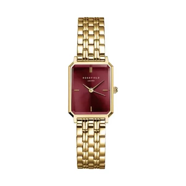 Rosefield Montre Rosefield Octagon Xs Bordeaux