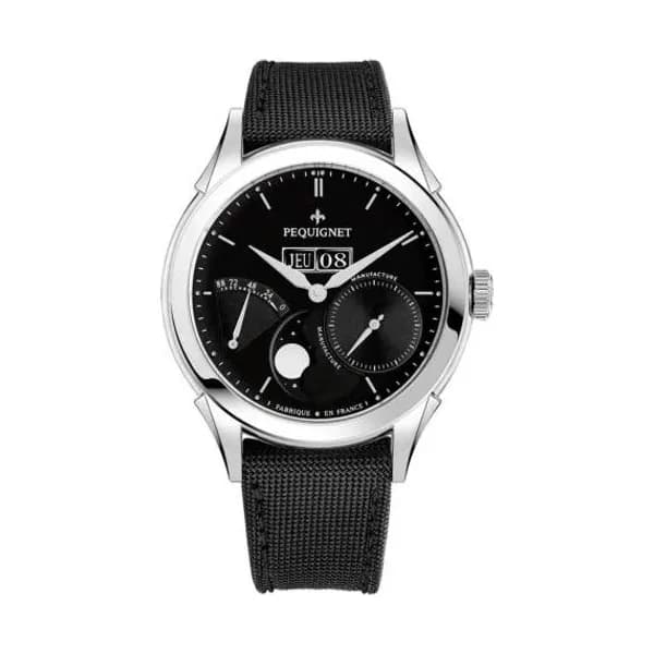 Pequignet Montre Pequignet Royale Origine Automatique Cadran Noir - 9010443-C