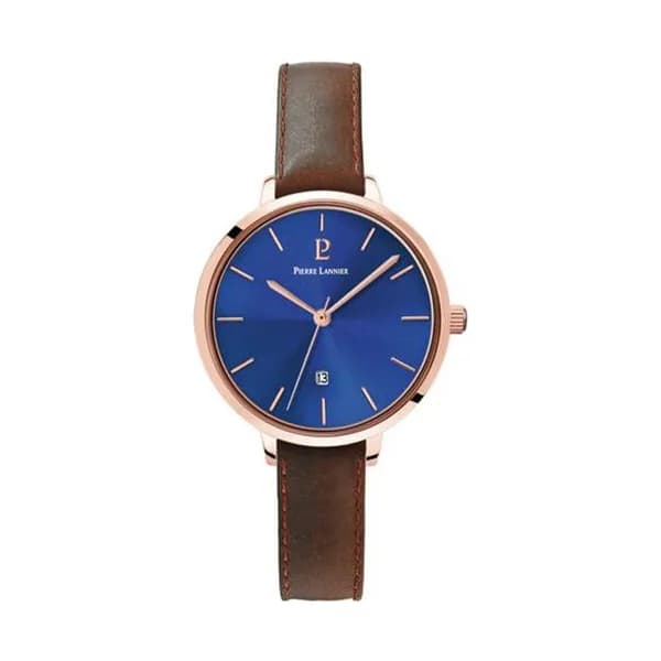 Pierre Lannier Montre Pierre Lannier en Cuir Marron