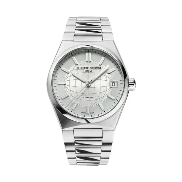 Frédérique Constant Montre Frédérique Constant Highlife Ladies automatique cadran blanc bracelet acier 34 mm