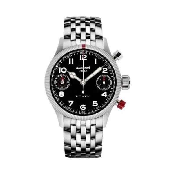 Hanhart Montre Hanhart Pioneer TwinDicator Automatique diamètre 45 mm- 731.210-6428