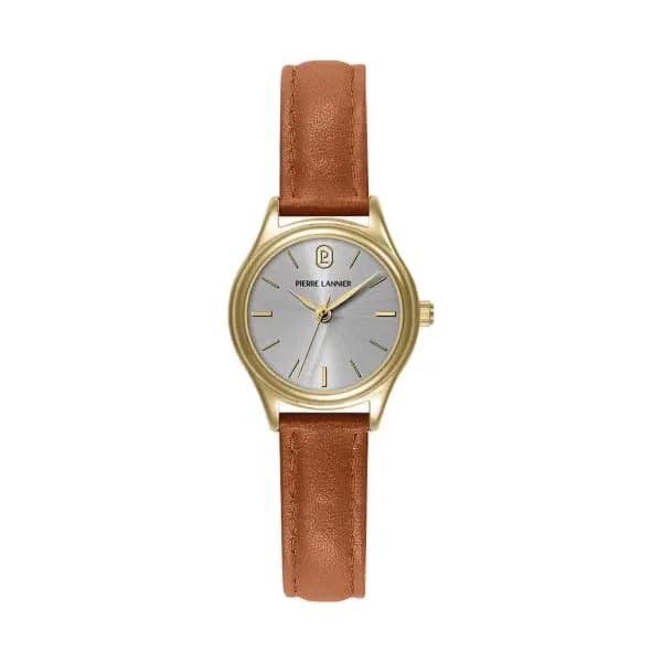 Pierre Lannier Montre Pierre Lannier Collection Pya en Cuir Marron