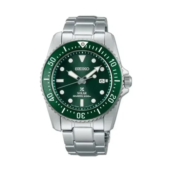Seiko Montre Seiko Prospex SNE583P1 Diver's 200m Cadran Vert