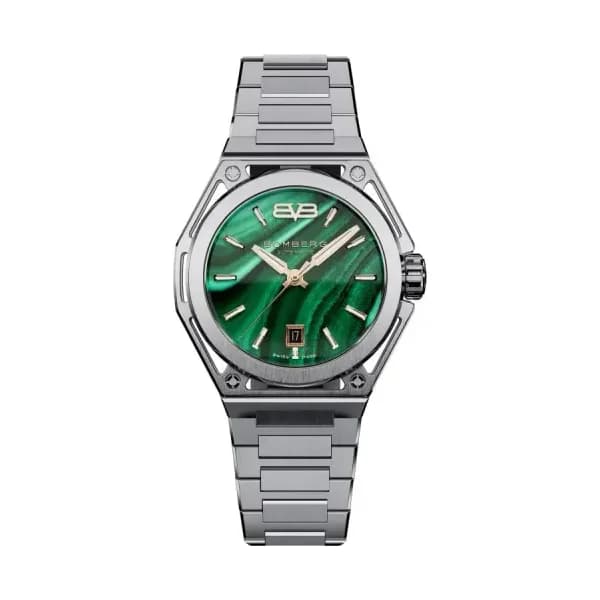 BOMBERG Montre Edge Malachite Gold B7742ASS.07-10.12