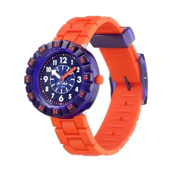 Flik Flak Montre Enfant City of life Bleu